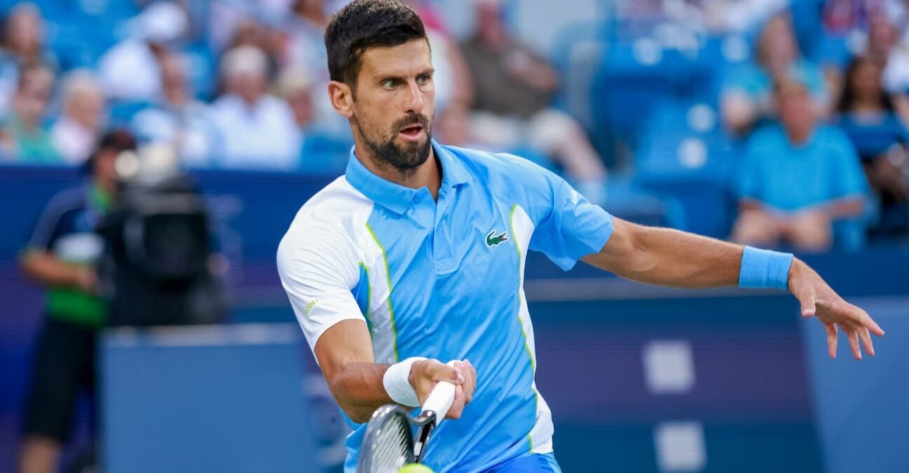 Novak Djokovic in Cincinnati