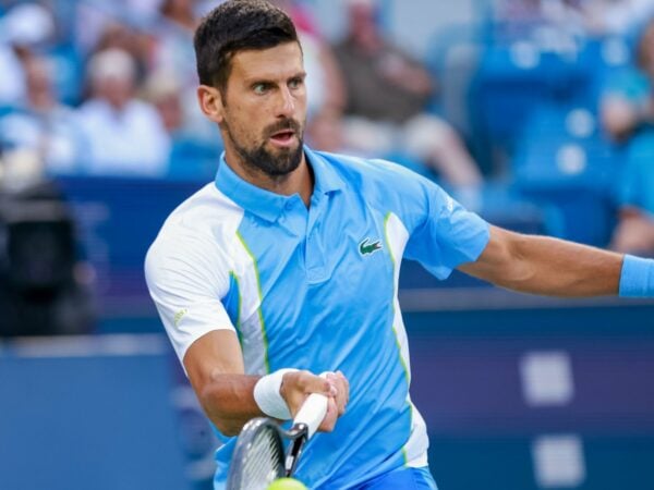Novak Djokovic in Cincinnati