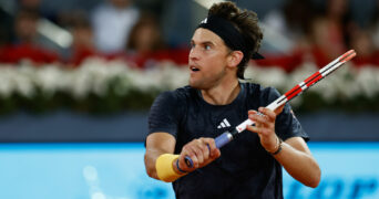 Dominic Thiem at the Madid Open 2023