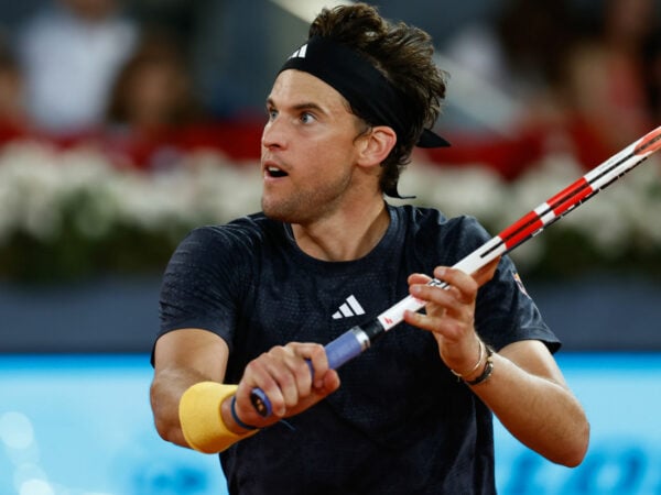 Dominic Thiem at the Madid Open 2023