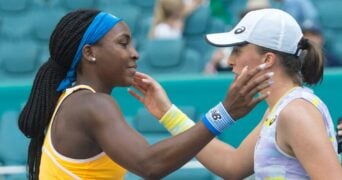 Coco Gauff and Iga Swiatek