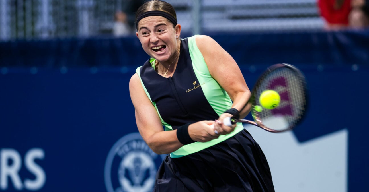 Jelena Ostapenko at the 2023 National Bank Open