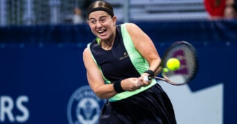 Jelena Ostapenko at the 2023 National Bank Open