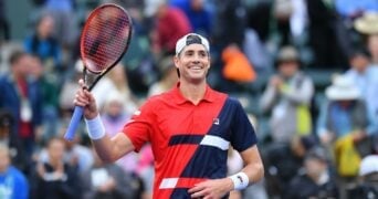 John Isner at US Open 2023