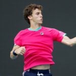 Juan Manuel Cerundolo at the 2022 Miami Open