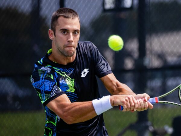 Laslo Djere at the 2023 Winston-Salem Open