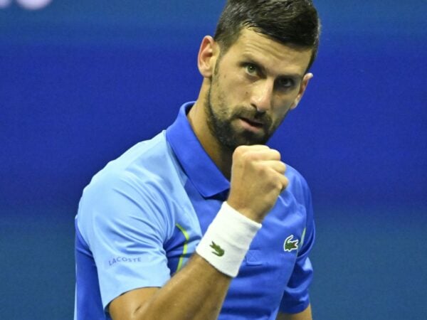 Novak Djokovic at the 2023 US Open