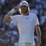 Stefanos Tsitsipas at US Open 2023 Image Credit: Antoine Couvercelle / Panoramic