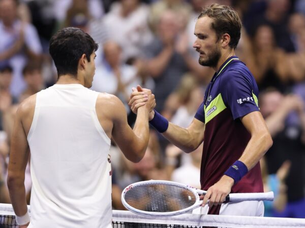 Carlos Alcaraz and Daniil Medvedev