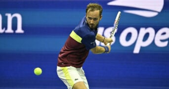 Daniil Medvedev at the 2023 US Open