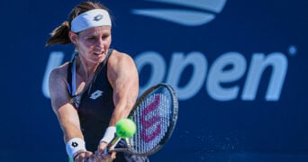 Greet Minnen at the 2023 US Open
