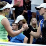 Ostapenko Swiatek US Open 2023 (John Minchillo/AP/SIPA)