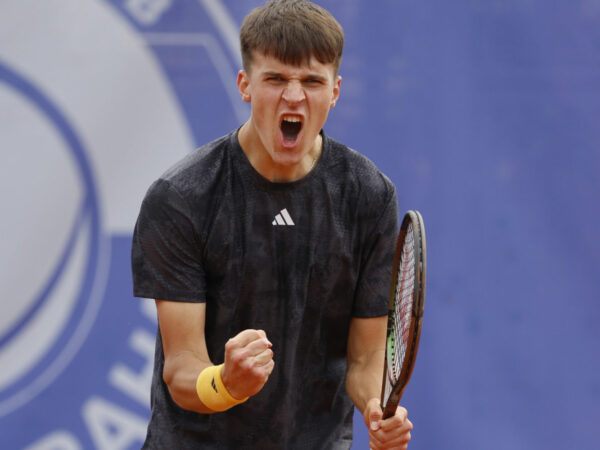 Jakub Mensik at the TK Sparta Prague Open