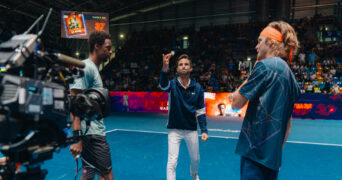 Gaël Monfils and Andrey Rublev, UTS 2023