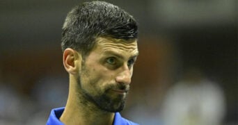 Novak Djokovic at the 2023 US Open