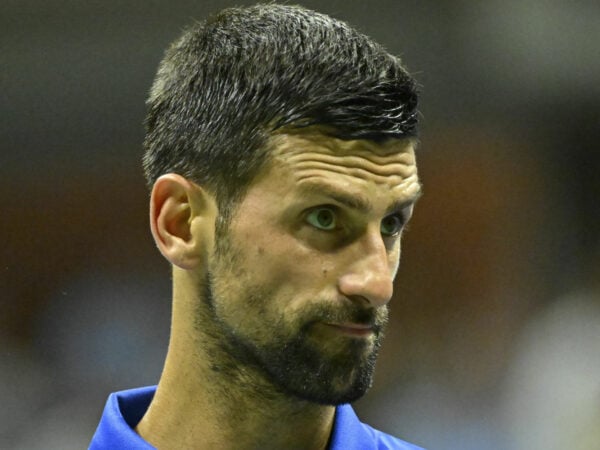 Novak Djokovic at the 2023 US Open