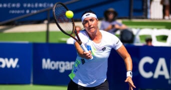 Ons Jabeur at the 2023 WTA San Diego Open