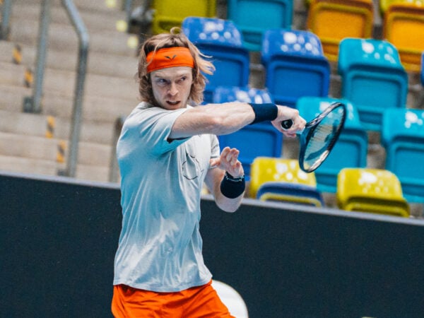 Rublev Practice UTS Frankfurt 2023 - Julien Nouet / Tennis Majors