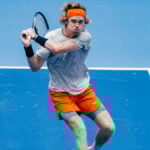 Rublev Practice UTS Frankfurt 2023 - Julien Nouet / Tennis Majors
