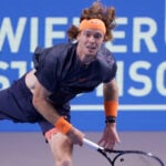 Andrey Rublev at the 2023 Erste Bank Open