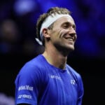 Casper Ruud at the 2023 Laver Cup in Vancouver