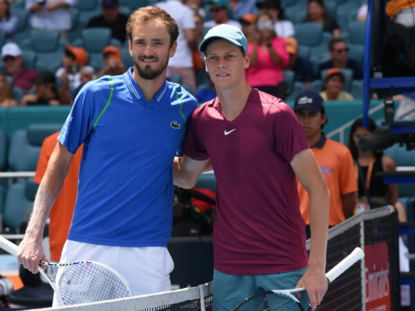 Daniil Medvedev and Jannik Sinner