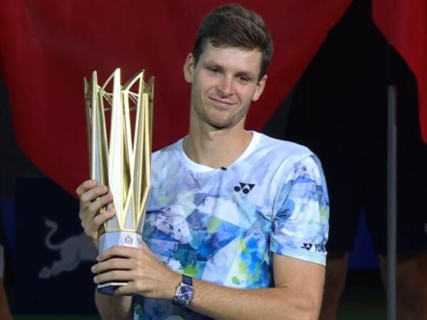 Hubert Hurkacz at the 2023 ATP Shanghai Masters