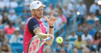 Hubert Hurkacz at the 2023 Western & Southern Open