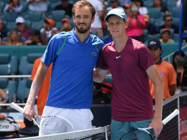 Medvedev and Sinner, Miami 2023