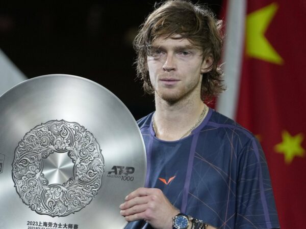 Andrey Rublev at the ATP Shanghai Masters 2023