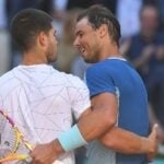 Carlos Alcaraz and Rafael Nadal