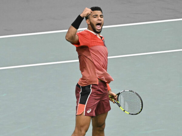 Arthur Fils at the 2023 Rolex Paris Masters