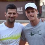 Novak Djokovic and Jannik Sinner