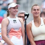 Elena Rybakina and Aryna Sabalenka at Indian Wells 2023