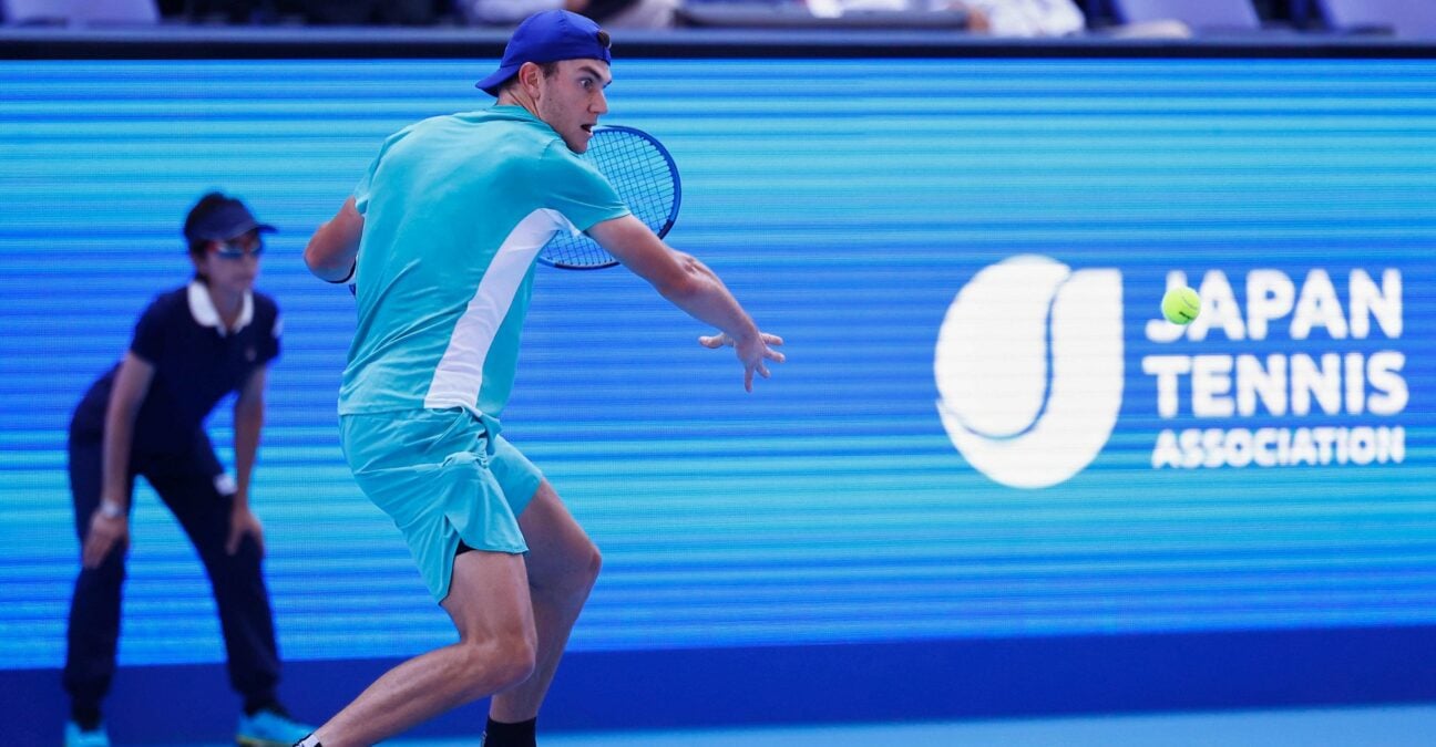 Jack Draper forehand 2023
