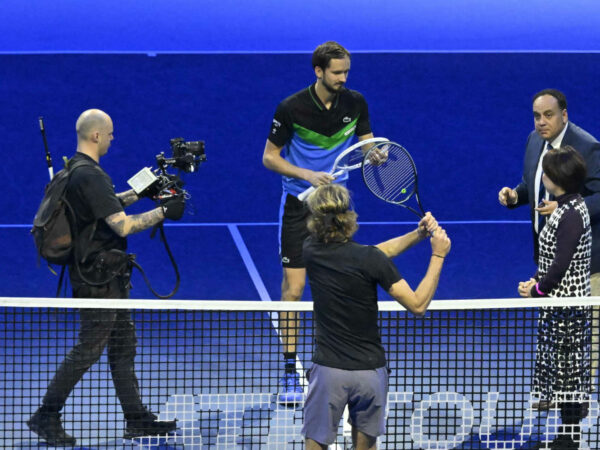 Daniil Medvedev and Alexander Zverev, ATP Finals 2023