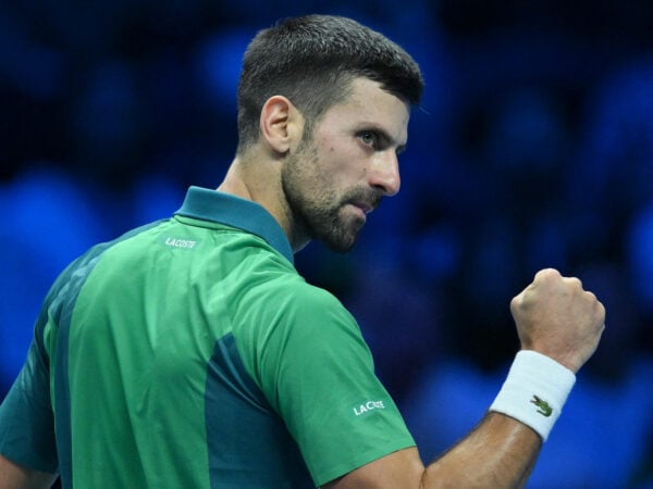 Novak Djokovic at the ATP Finals in Turin