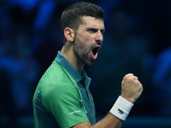Novak Djokovic at the ATP Finals in Turin
