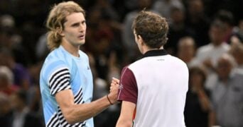 Zverev and Humbert, Paris Masters, 2023