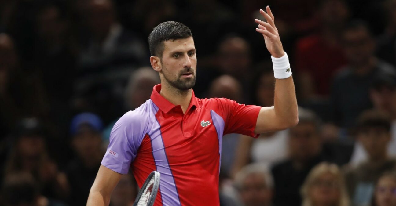 Novak Djokovic, Paris Masters, 2023