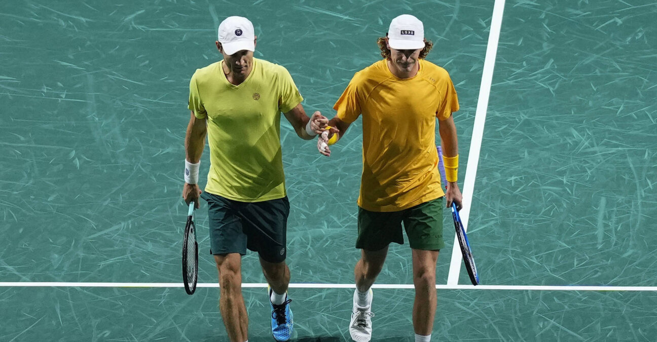 Max Purcell and Matthew Ebden Manu Fernandez/AP/SIPA