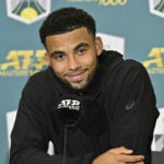 Arthur Fils at the 2023 Rolex Paris Masters
