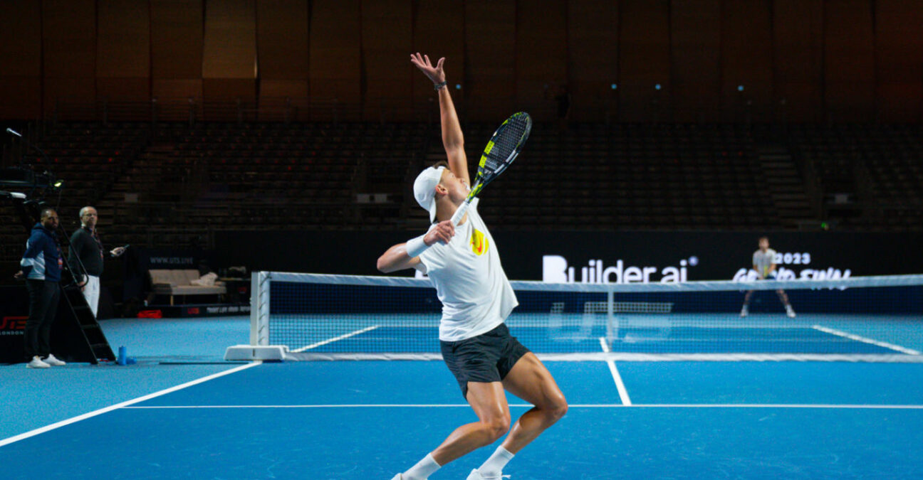 Holger Rune Training UTS London - Tennis Majors / UTS