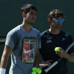 Carlos Alcaraz at the 2023 BNP Paribas Open in Indian Wells