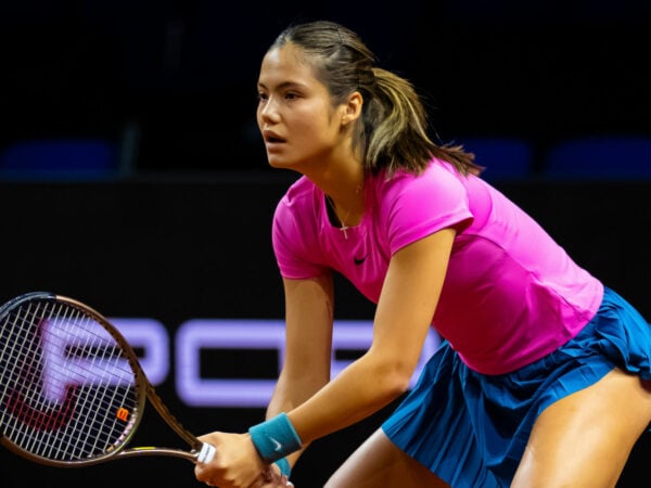 Emma Raducanu at the WTA Porsche Grand Prix