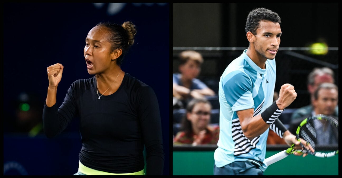 Leylah Fernandez and Felix Auger-Aliassime