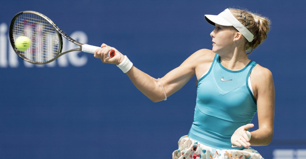 Mirra Andreeva at the 2023 US Open