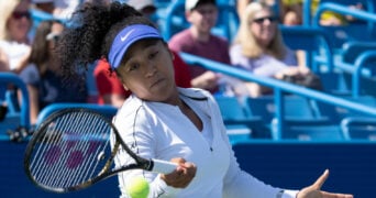 Noami Osaka at the 2022 Western & Southern Open in Cincinnati