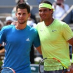 Rafael Nadal and Dominic Thiem at Roland-Garros 2019