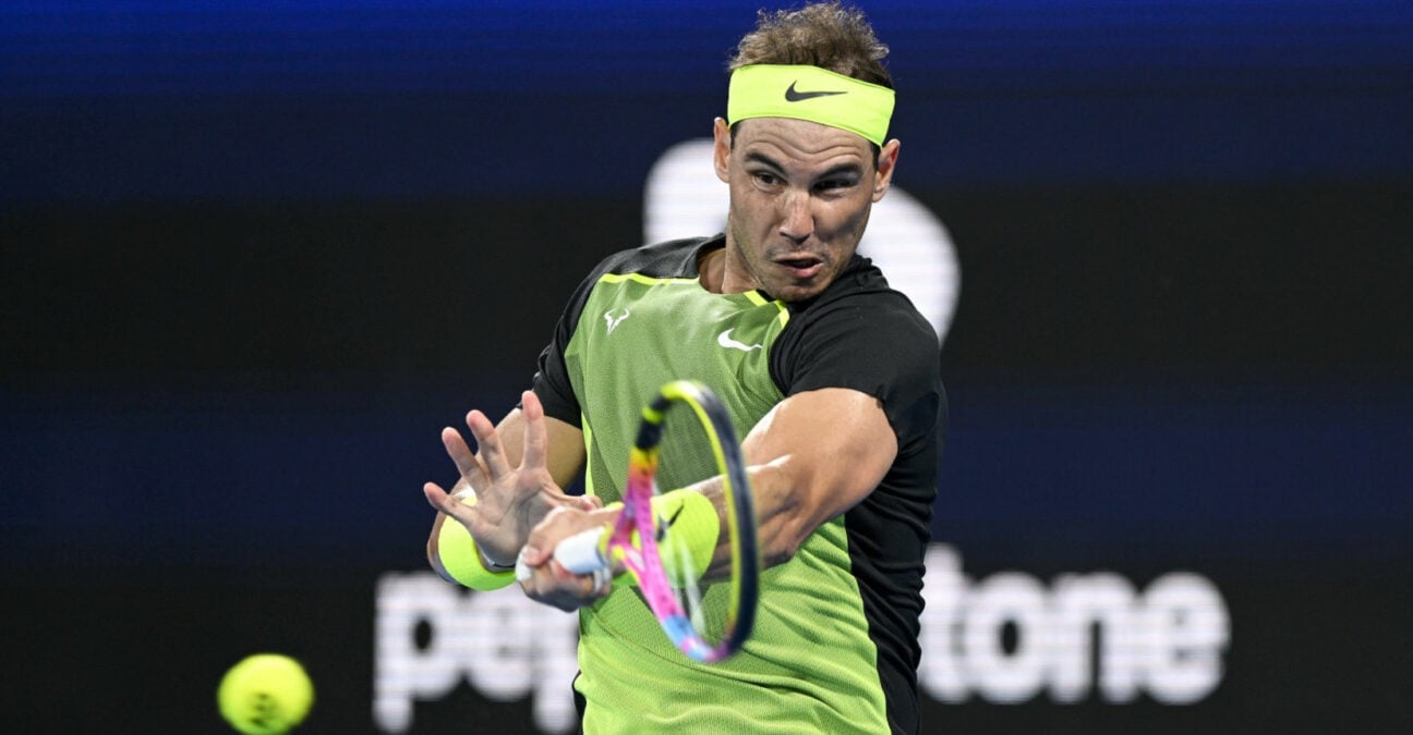Rafael Nadal at the 2023 United Cup